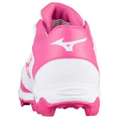 Mizuno Softball Cipő Női 9-spike Advanced Finch Franchise 7 Fehér/Rózsaszín,UJO98273